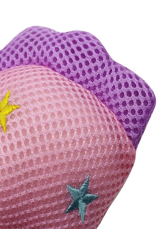 Suillty Unicorn Cartoon Animal Bath Shower Sponge Pouf Loofahs - Eco-Friendly Exfoliating Mesh Brush Mesh Bath Shower Ball Sponge - Exfoliate, Cleanse, Soothe Skin (Pink) - Image 4